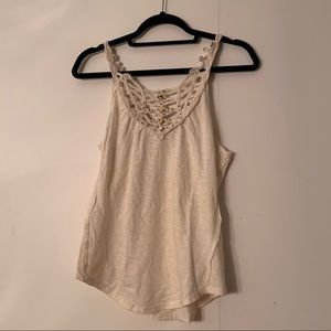 Free people beaded tank top